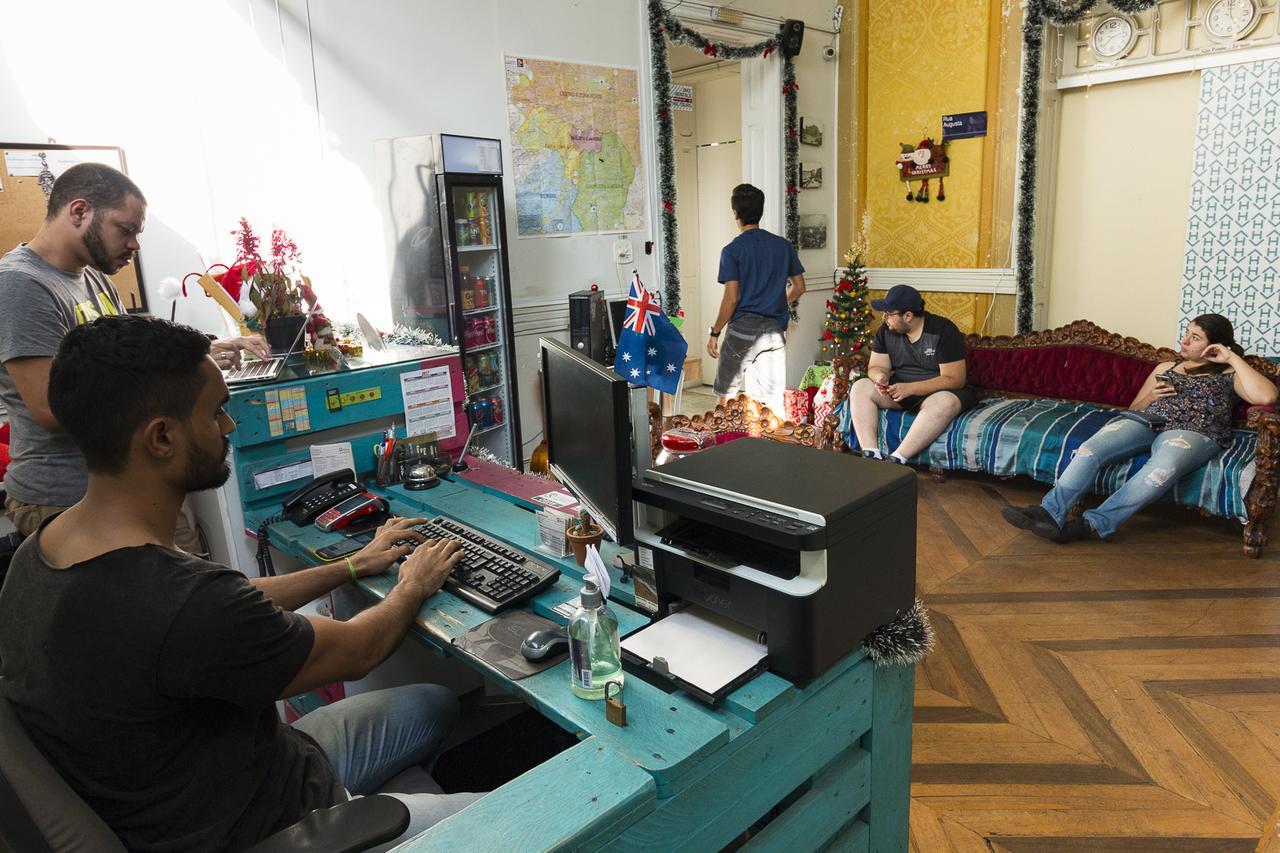 Namoa Castelinho Hostel เซาเปาโล ภายนอก รูปภาพ